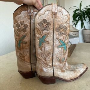 Bed Stu Leather Cowboy Boots